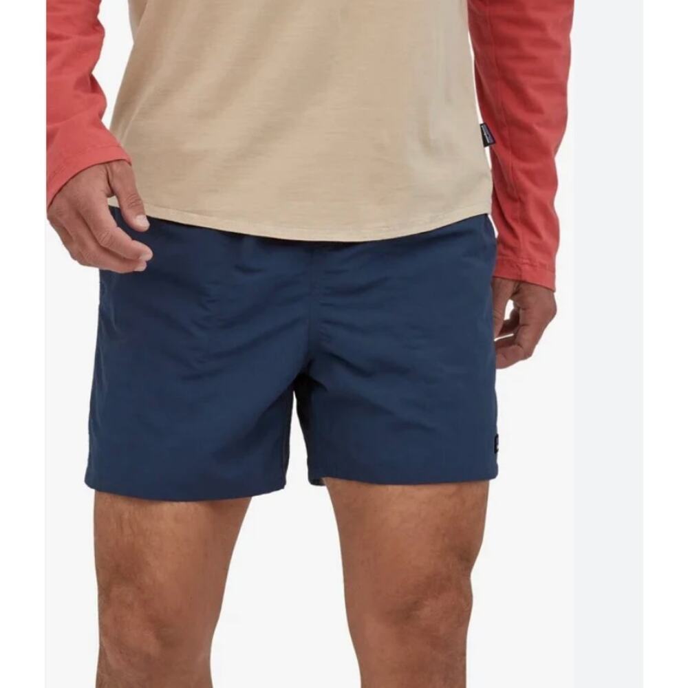 PATAGONIA Navy Blue Baggies Shorts XL Lined Inseam 6"